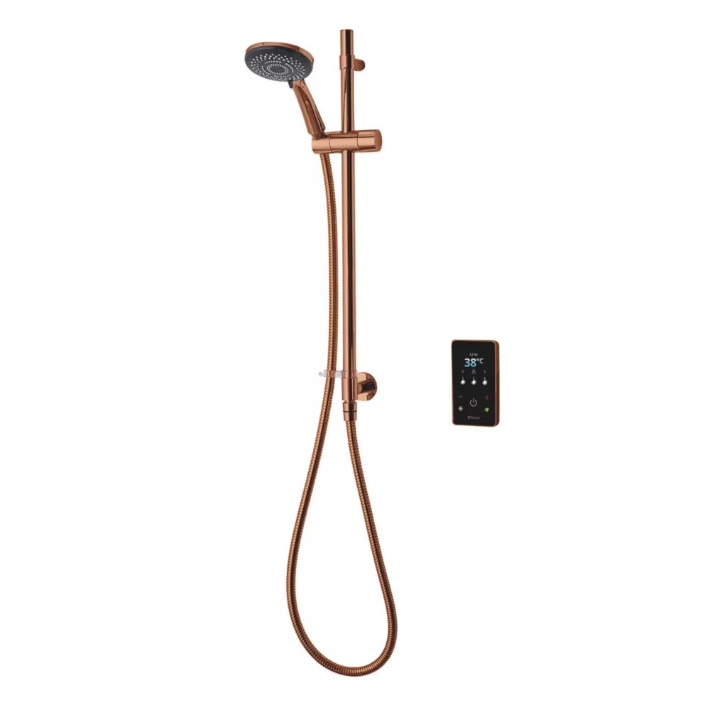 Triton Envi Copper 10.5kW Thermostatic Electric Shower Screwfix