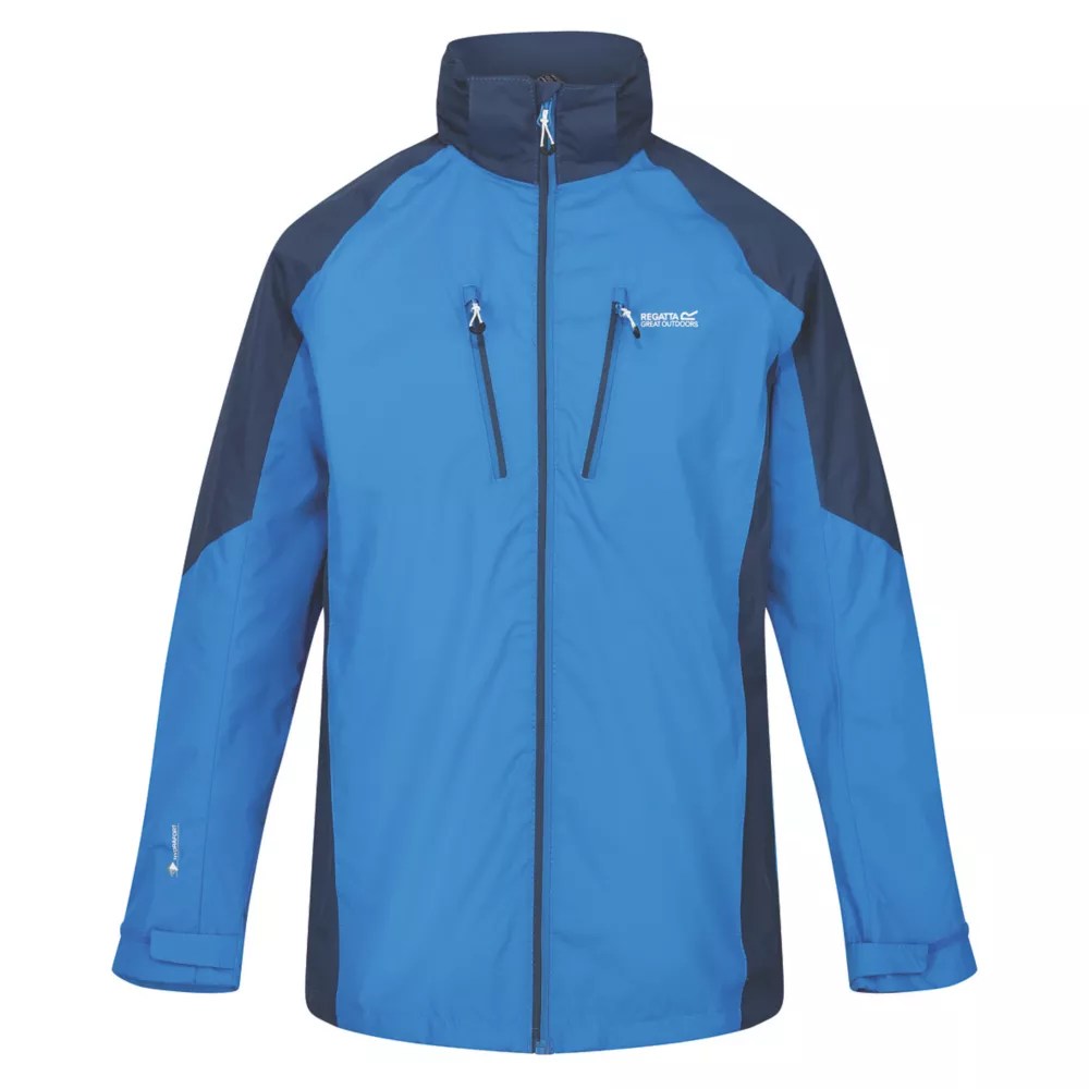 Regatta Calderdale IV Waterproof Shell Jacket Skydiver Admiral Blue XX