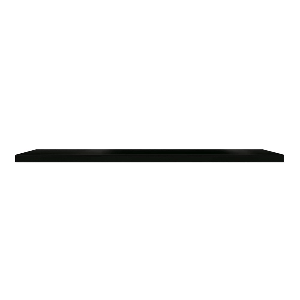 RB UK Black Twin Slot Shelf 800mm x 250mm x 19mm Screwfix
