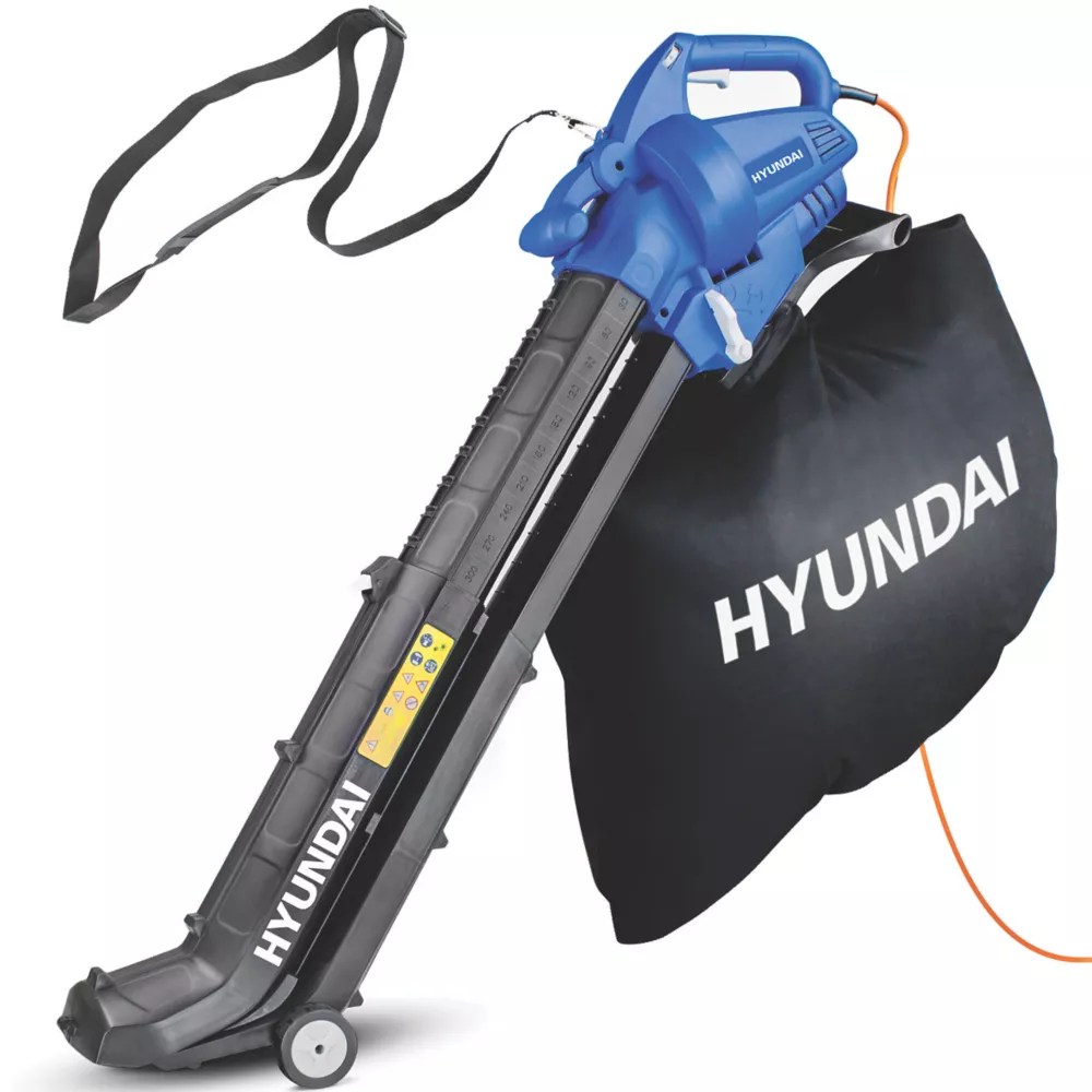Hyundai HYBV3000E 3000W 240V Corded 3in1 Leaf Blower, Vacuum