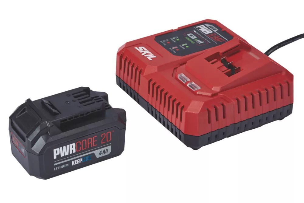 Skil BC1U3111AA 20V 4.0Ah LiIon PWRCORE 20 Battery & Charger Kit