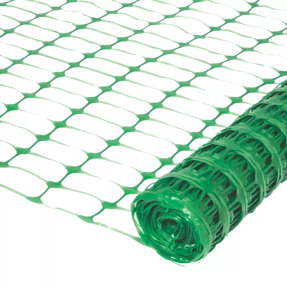 Essentials Barrier Fencing Green 50m Screwfix