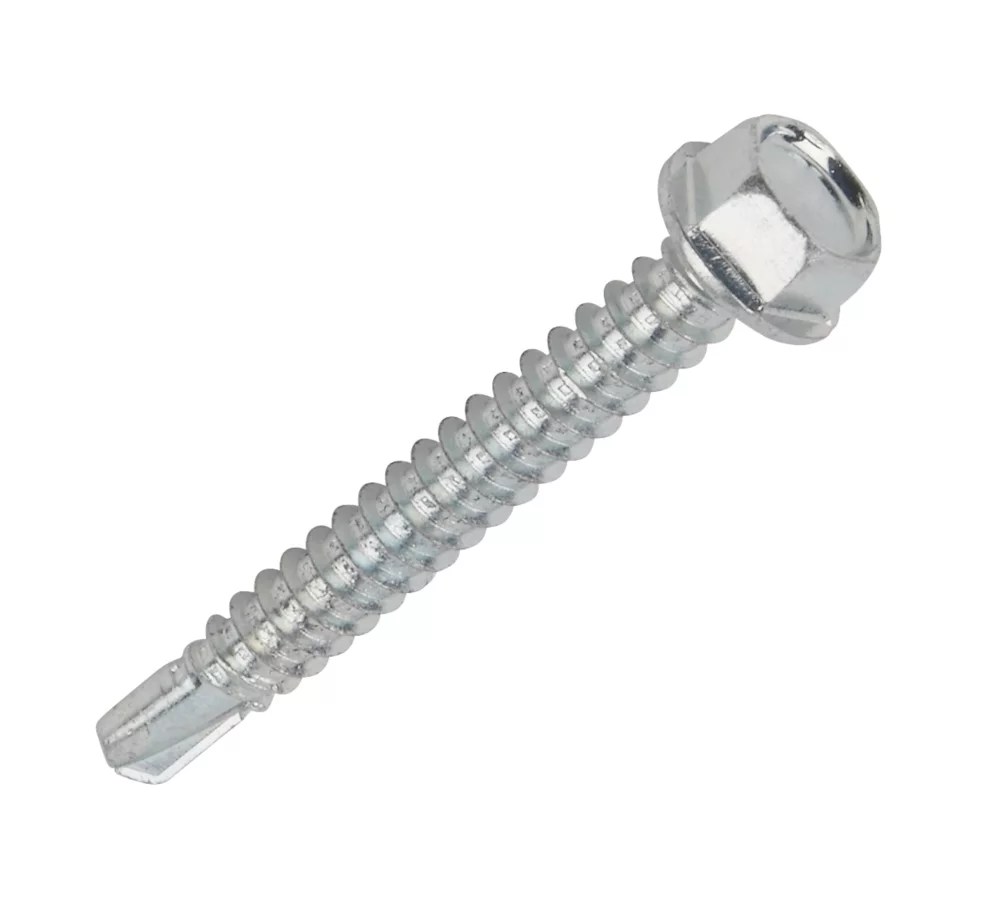 Easydrive Flange SelfDrilling Screws 5.5mm x 25mm 100 Pack Screwfix