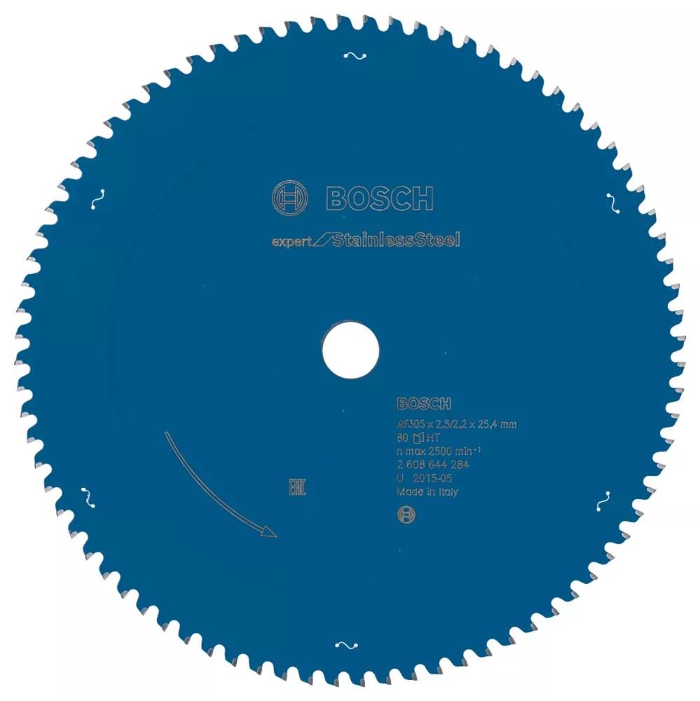 Bosch Expert Stainless Steel Circular Saw Blade 305mm x 25.4mm 80T