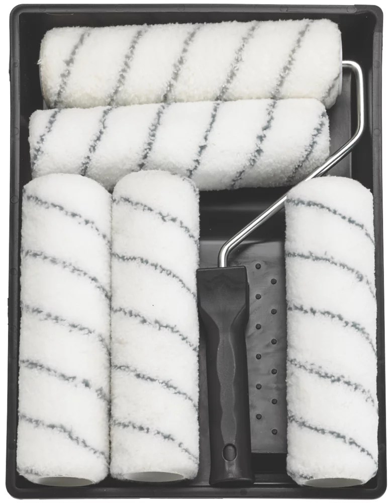 No Nonsense 9" Roller & Tray Set 7 Pieces Screwfix