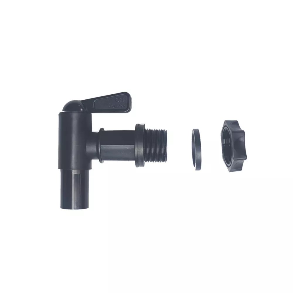 Straight PLC 19mm Fast Flow Tap Screwfix