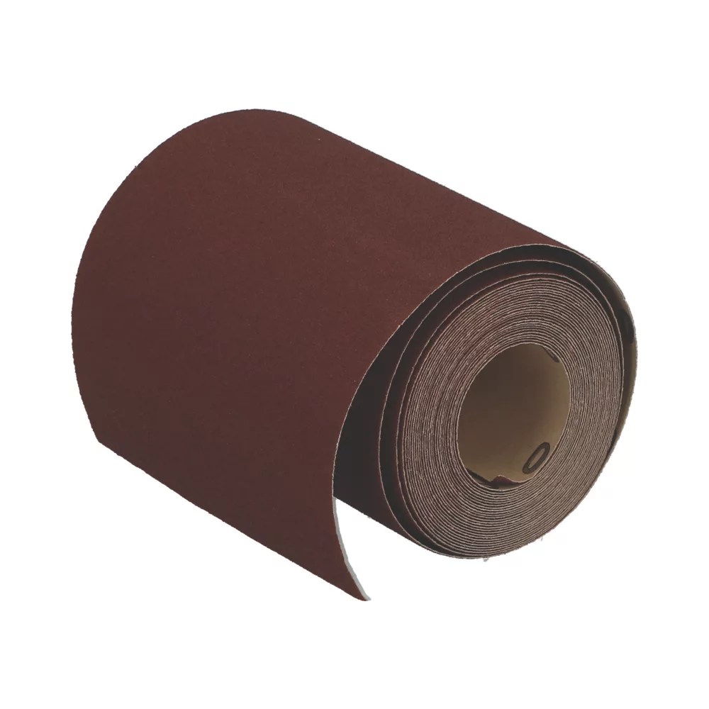 Flexovit 80 Grit MultiMaterial Sanding Roll 5m x 115mm Screwfix
