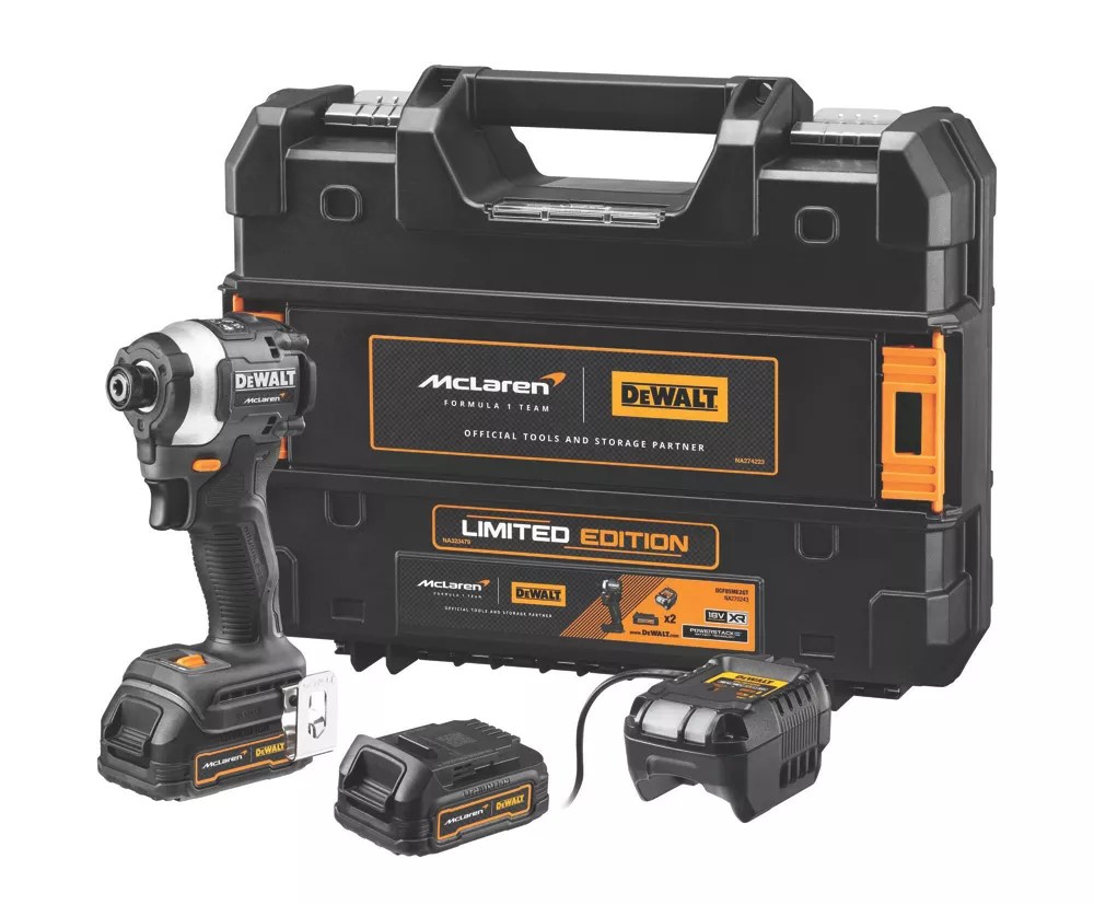 DeWalt McLaren F1 Team DCF85ME2GTGB 18V 2 x 1.7Ah LiIon PowerStack
