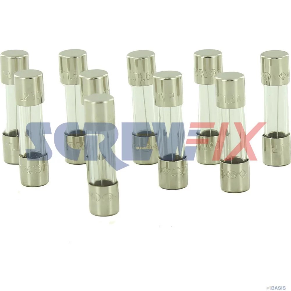 Worcester Bosch 19045227400 FUSE (10X) T1,6A 10 Pack Screwfix