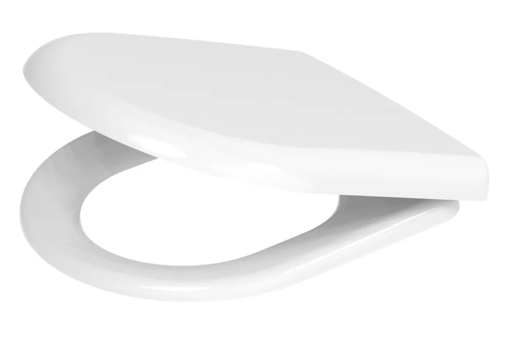 Digit SoftClose with QuickRelease Toilet Seat Thermoset Plastic White