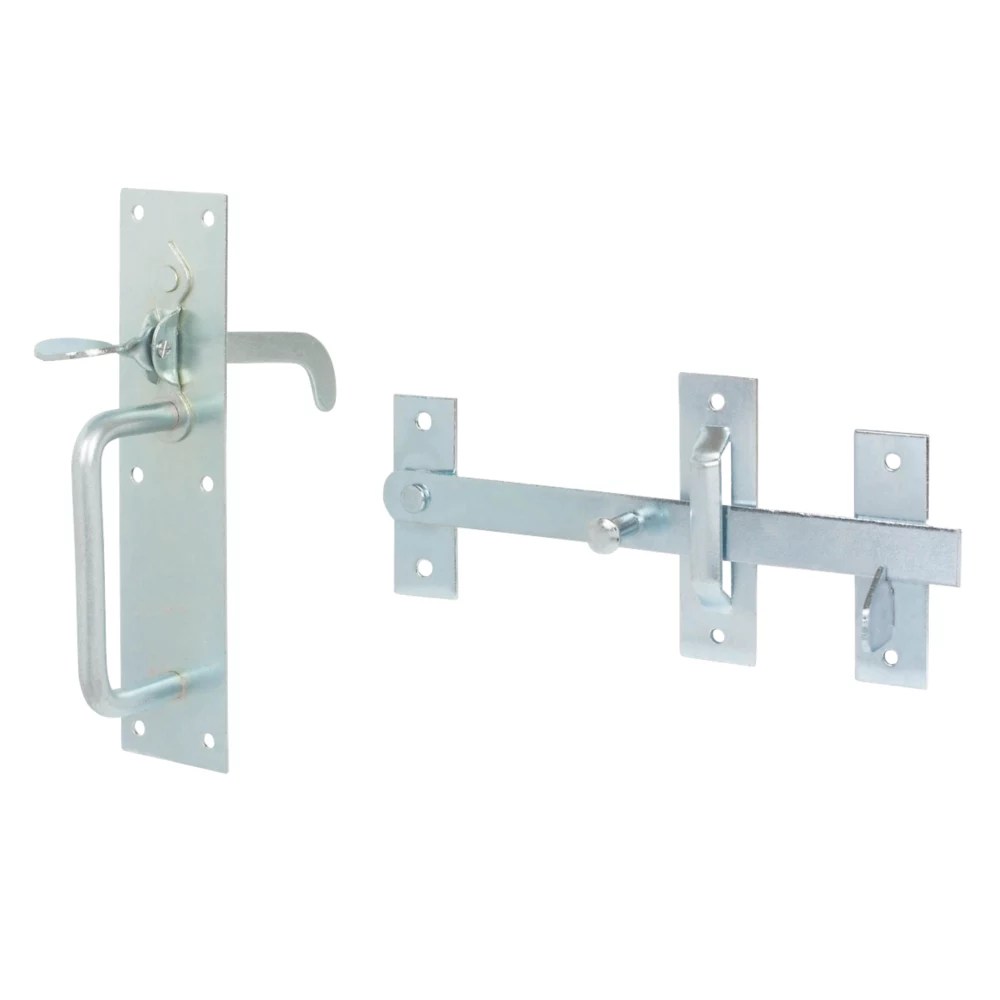 Smith & Locke Gate Latch ZincPlated 178mm Screwfix