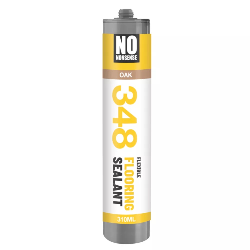 No Nonsense Wood Flooring Sealant Oak 310ml Screwfix