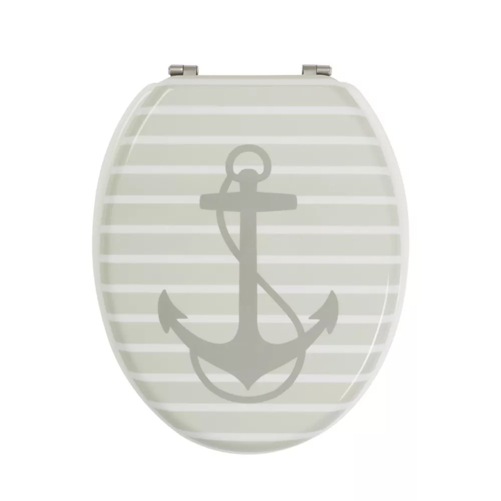 Palmi Toilet Seat Moulded Bamboo Marine Screwfix