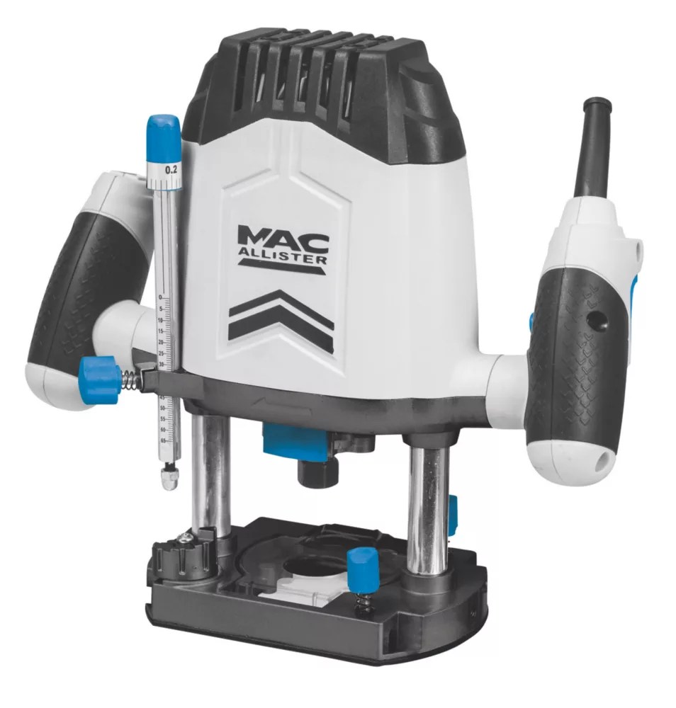 Mac Allister MSR1200 1200W 1/4" Electric Router 220240V Screwfix