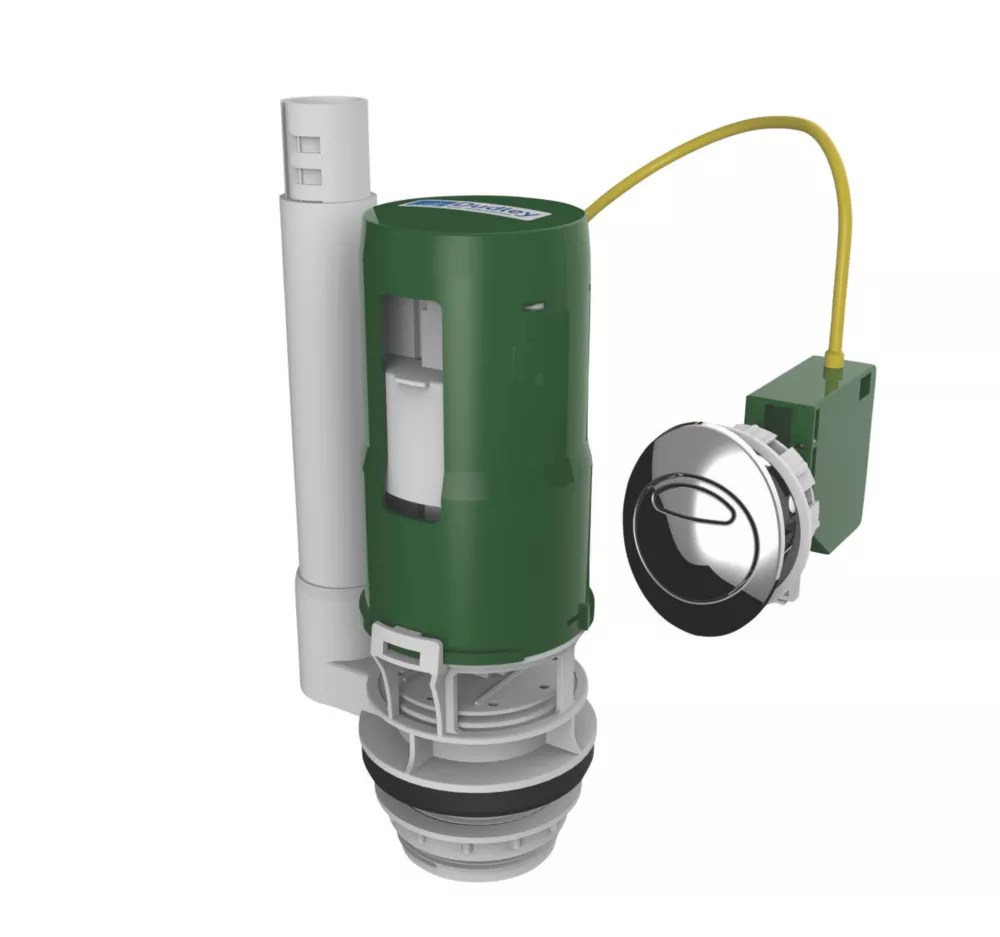 Thomas Dudley Ltd Victoria CableOperated DualFlush Valve Screwfix