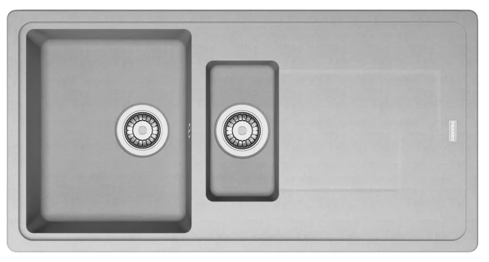 Refurb Franke Titan 1.5 Bowl Composite Kitchen Sink Urban Grey