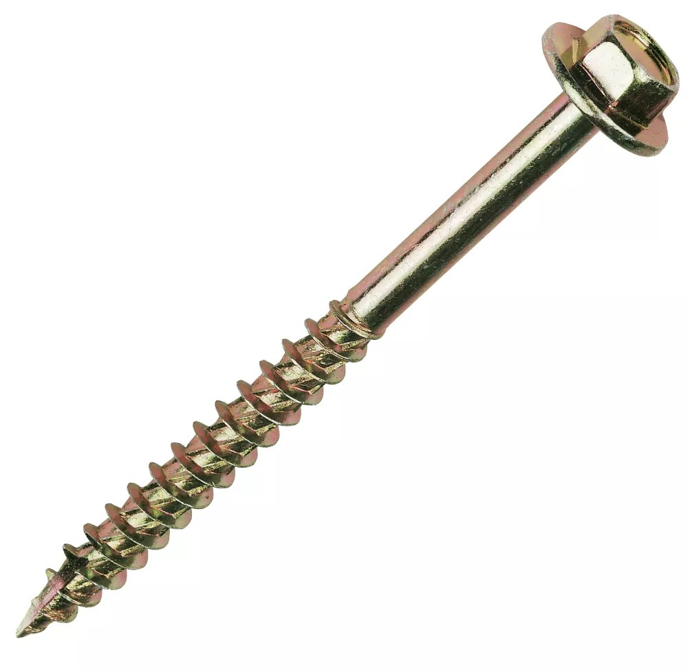 TurboCoach Hex Flange SelfDrilling Coach Screws M8 x 120mm 50 Pack Screwfix