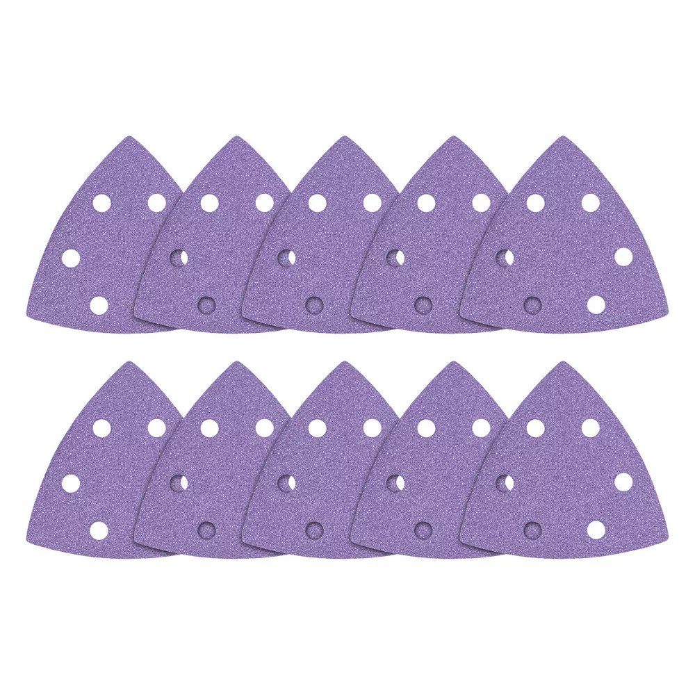 Trend AB/OSC/120A 120 Grit 6Hole Punched MultiMaterial Sanding Sheet