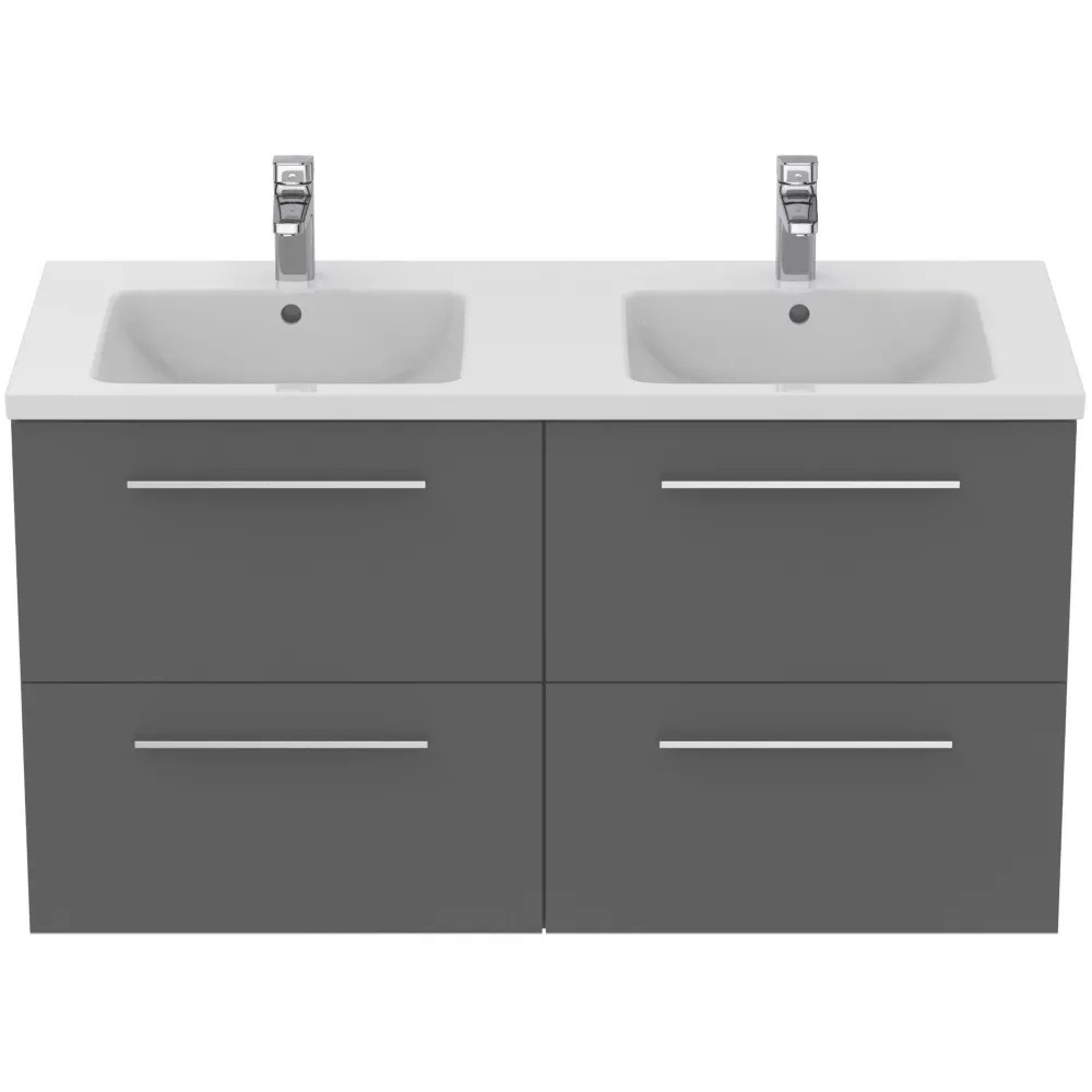 Ideal Standard i.life B Wall Hung Vanity Unit with Chrome Handles