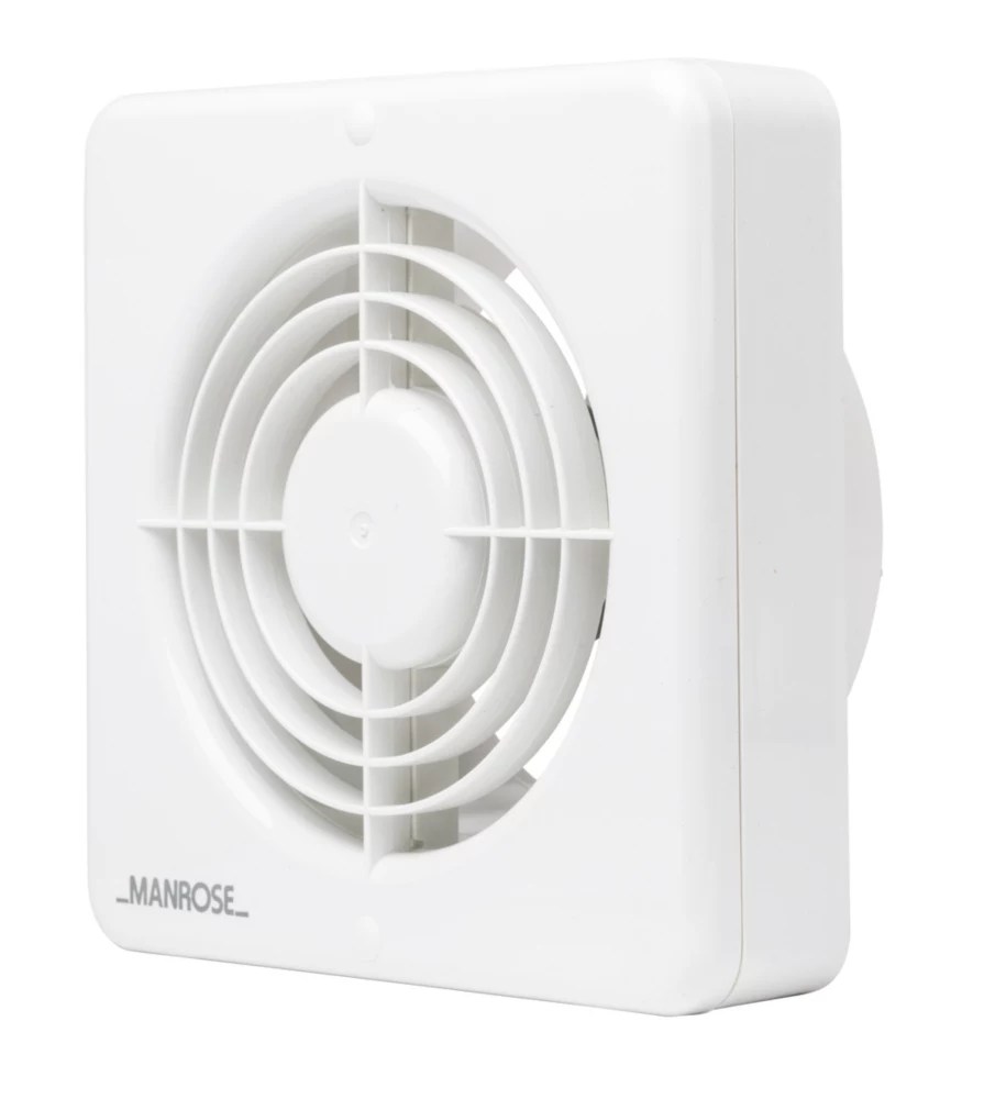 Manrose MG150BH 150mm (6") Axial Kitchen Extractor Fan with Humidistat