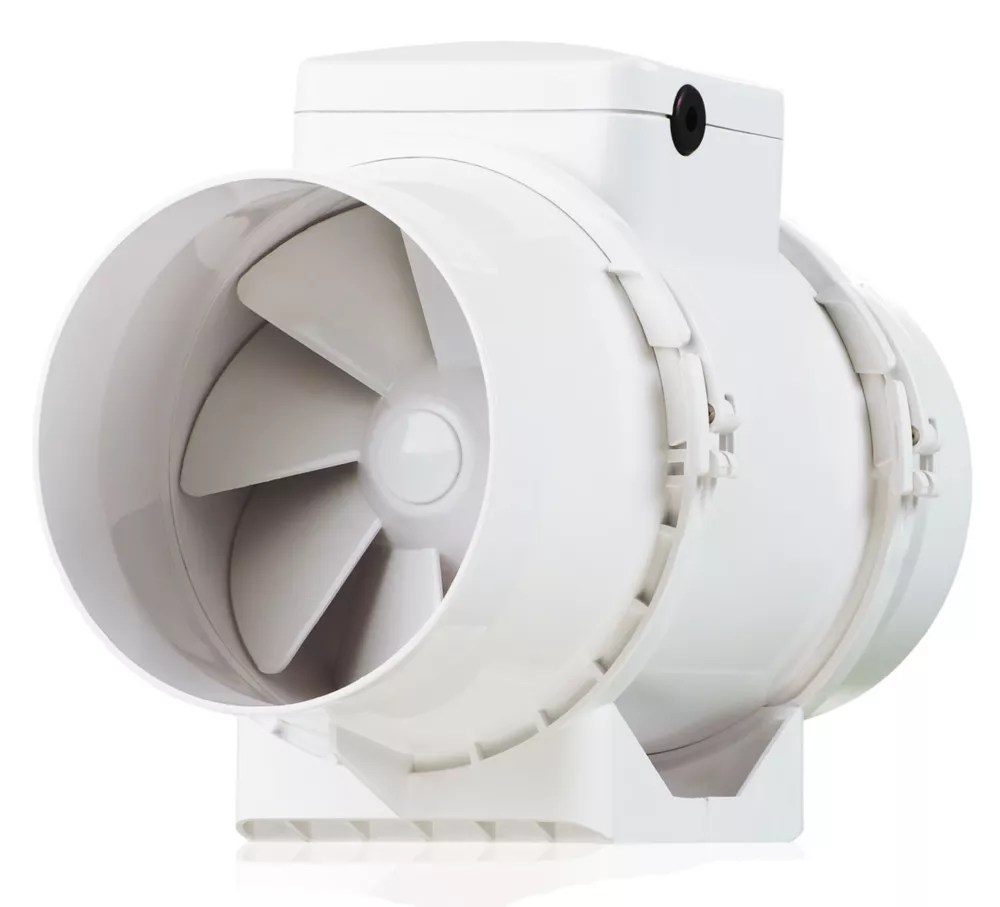 Xpelair XIMX100 4" Axial Inline Extractor Fan 240V Screwfix