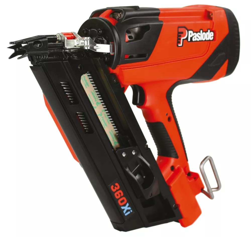 Paslode 360XI 90mm 7.4V 1 x 2.1Ah Lithium First Fix Cordless Gas Nail