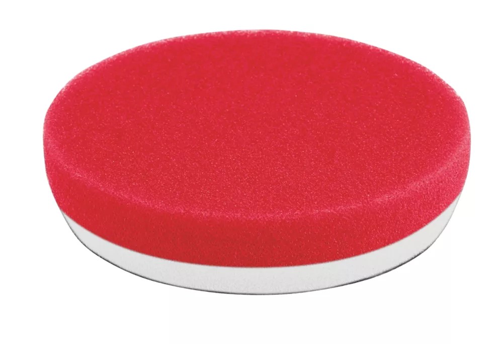 Flex Very Soft Polishing Sponge 80mm Red 2 Pack Screwfix