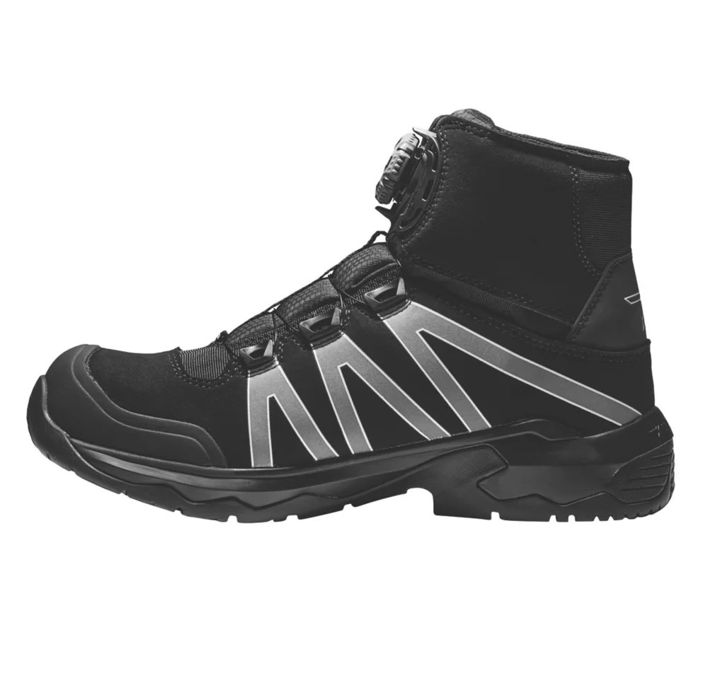 Solid Gear Onyx Metal Free Boa Safety Boots Black Size 10 Screwfix