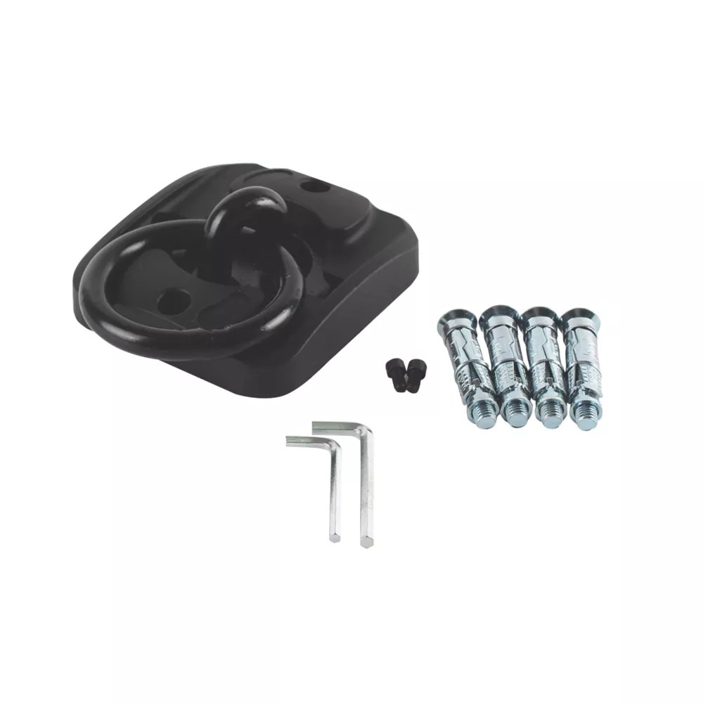 Smith & Locke Ground & Wall Anchor Black Large 120mm Screwfix