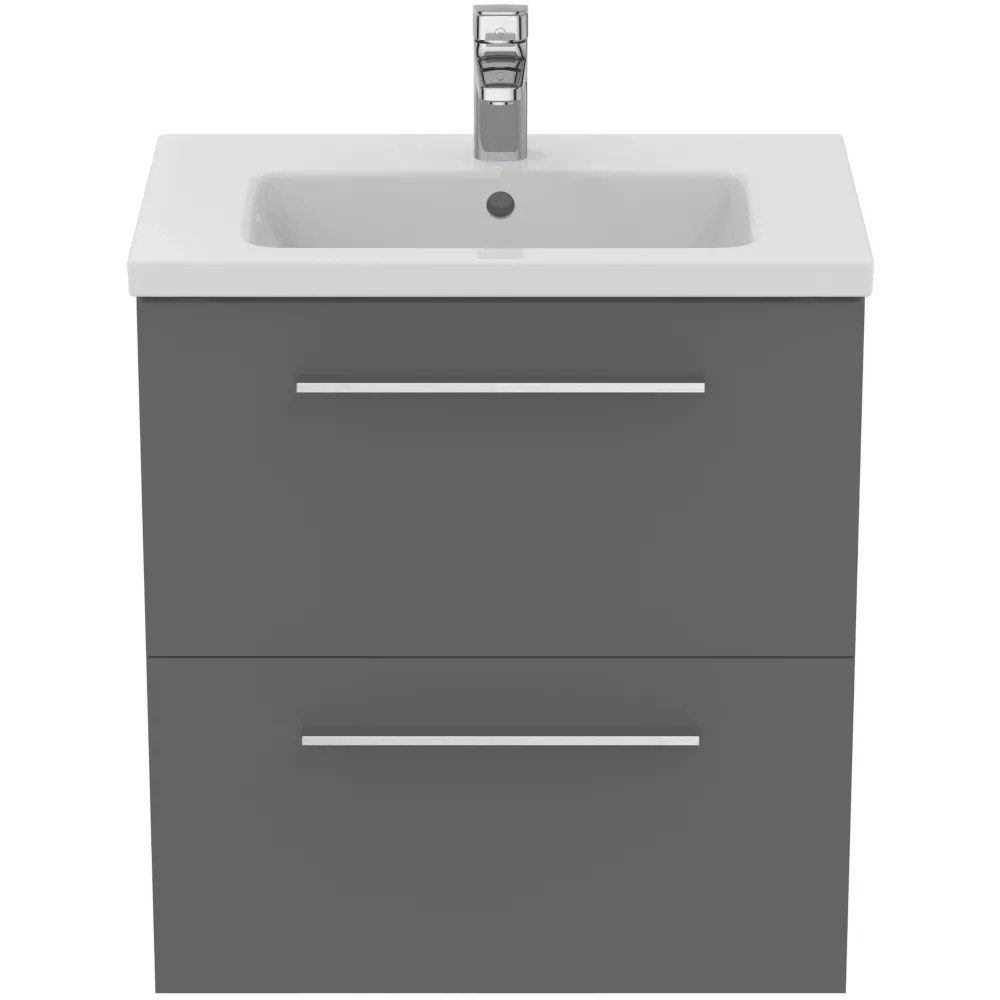 Ideal Standard i.life S Wall Hung Vanity Unit with Chrome Handles