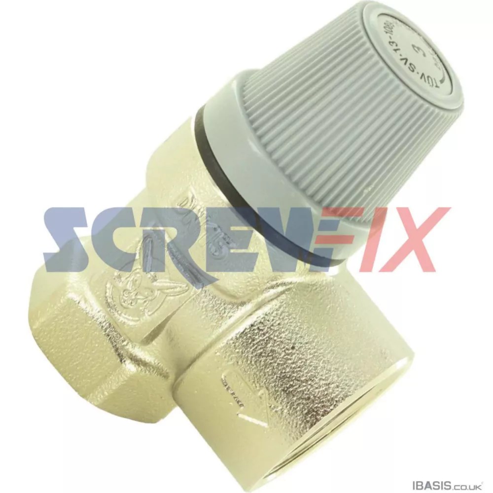 Vaillant 190721 Pressure Relief Valve Screwfix