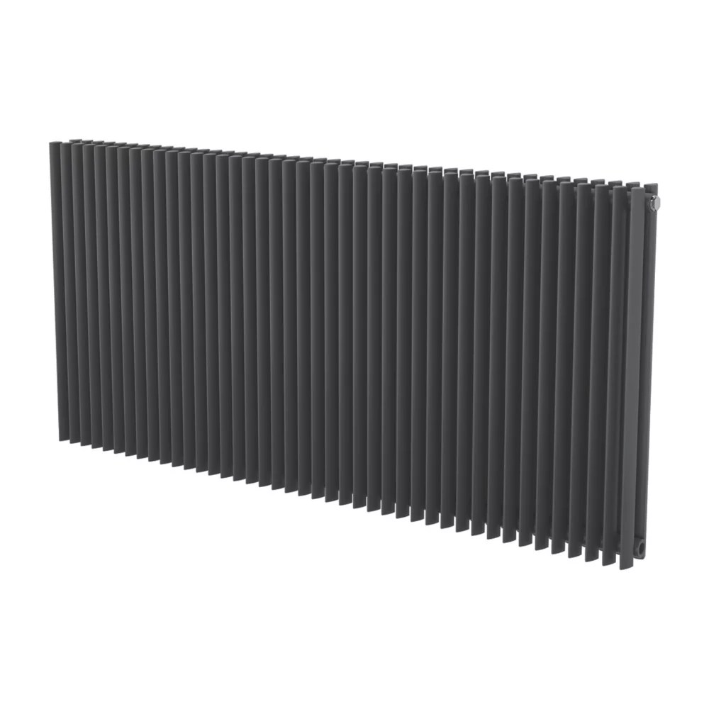Ximax Aurora Duplex Designer Radiator 600mm x 1260mm Anthracite 5369BTU