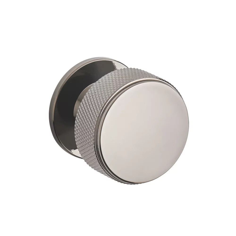 Elite Knobs & Handles Kensington Knurled Knob Black Nickel 35mm