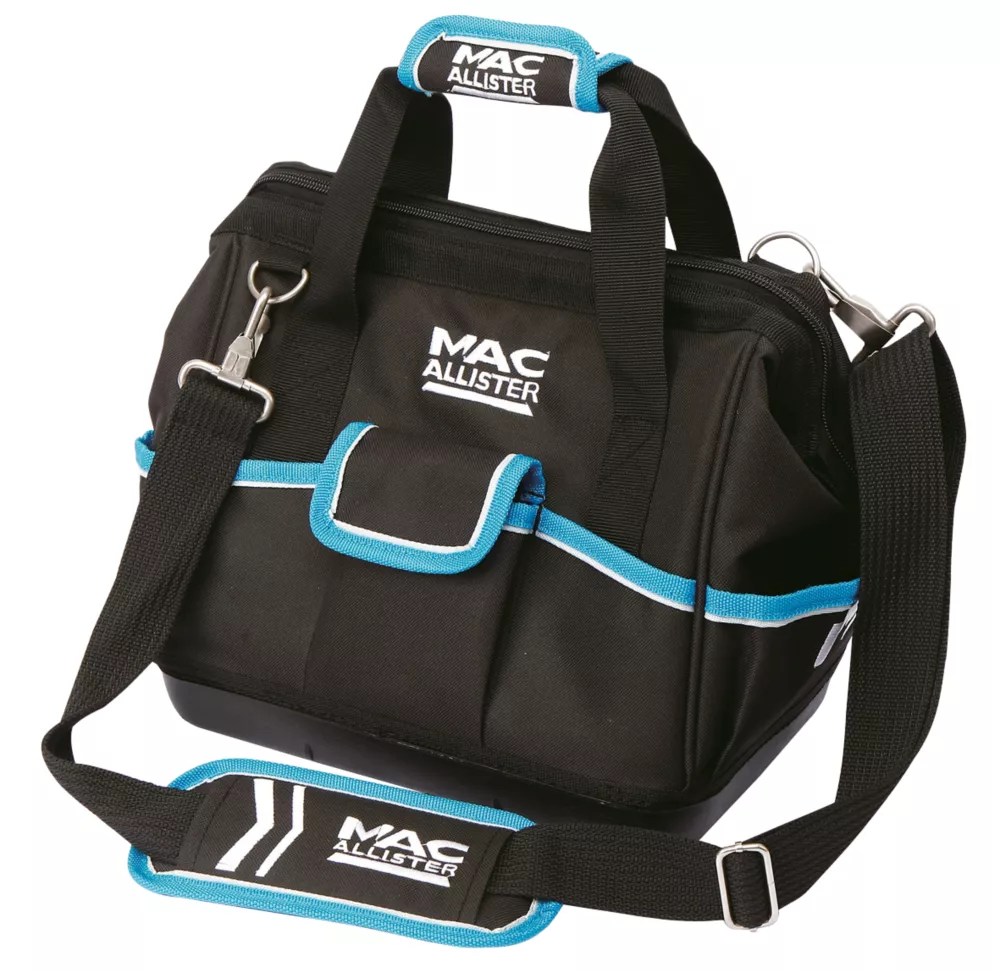 Mac Allister Hard Base Tool Bag 12" Screwfix