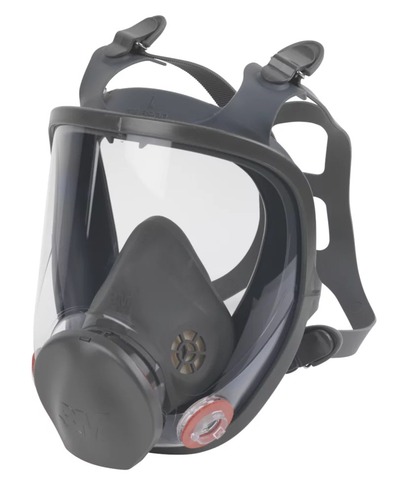 3M 6000 Series Medium Full Face Mask No FilterMask Only Screwfix