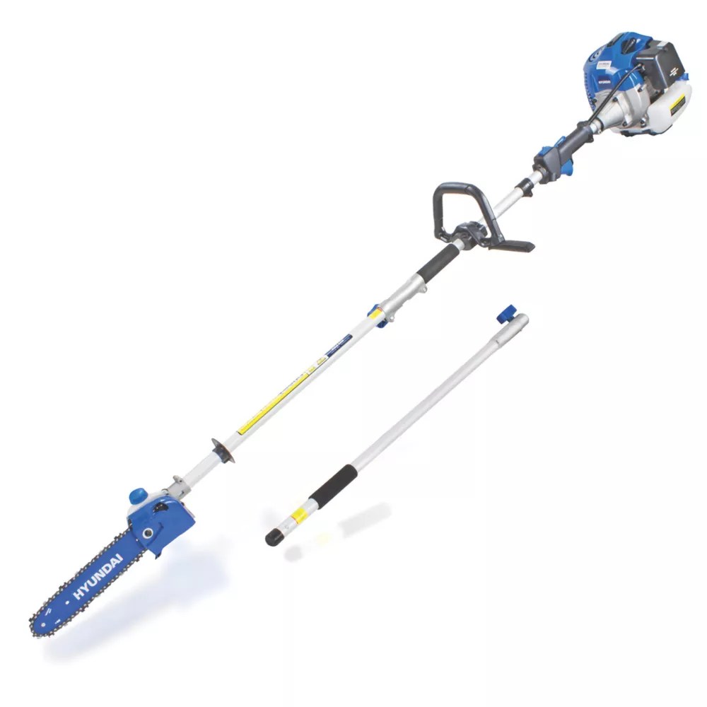 Hyundai HYPS5200X Petrol 26mm 52cc Long Reach Pole Saw/Pruner/Chainsaw