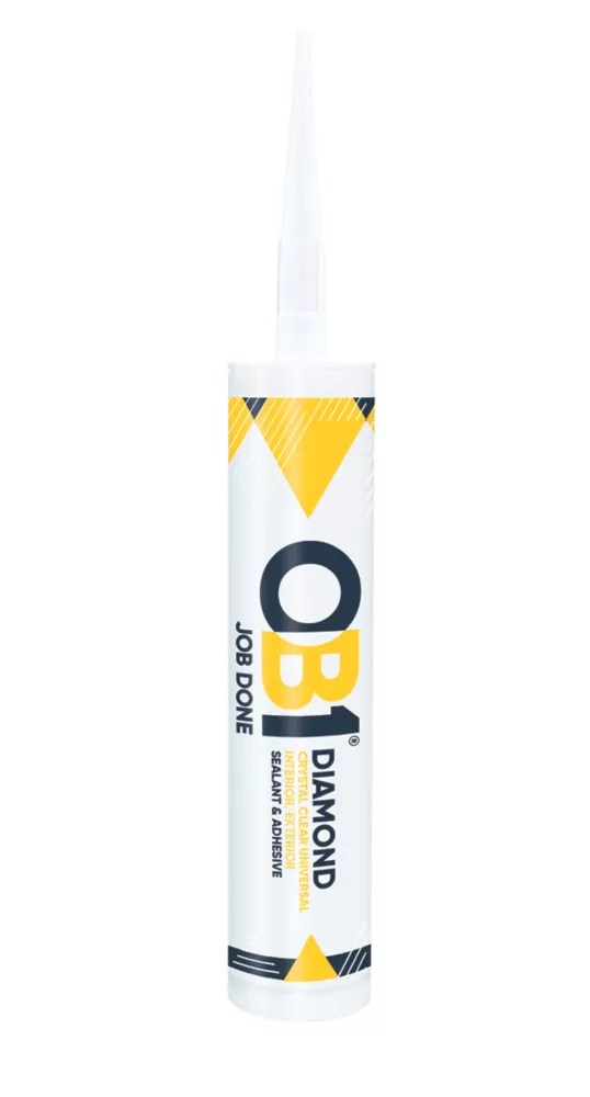 OB1 Diamond Crystal Clear SolventFree Universal Sealant & Adhesive