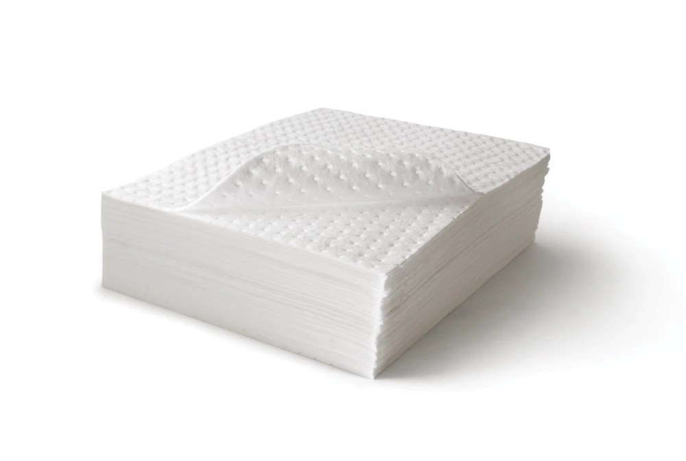 Lubetech Black & White Oil Spillage Absorbing Pads 400mm x 500mm 25