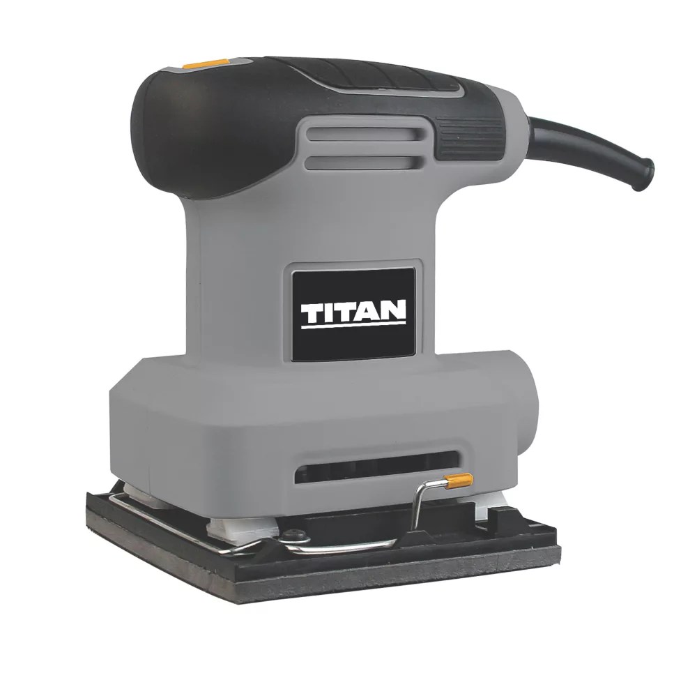 Titan TTB891SDR Electric 1/4 Sheet Sander 240V Screwfix