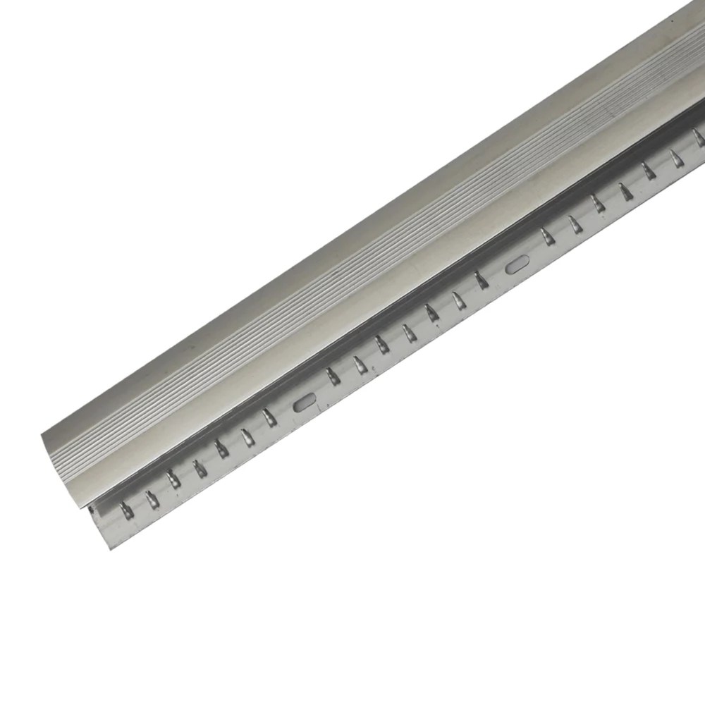 Zig Zag Door Strip Aluminium 0.9m x 42mm Screwfix