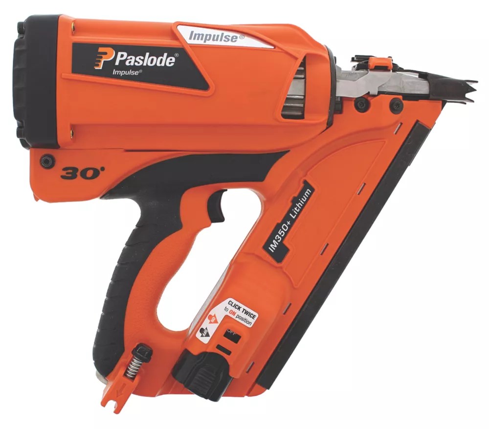 Refurb Paslode IM350+ 90mm 7.4V 1 x 2.1Ah Lithium First Fix Cordless