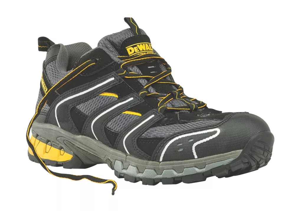 DeWalt Cutter Safety Trainers Grey / Black Size 10 Screwfix
