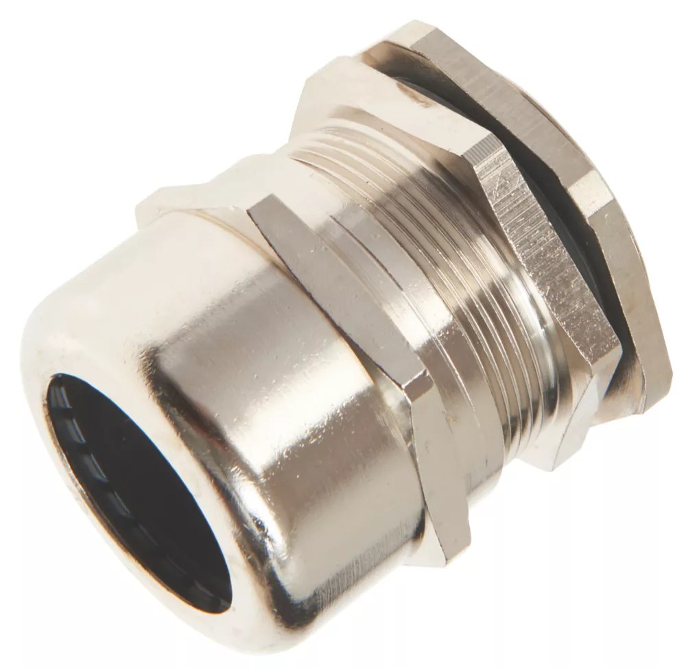 Schneider Electric Brass Cable Gland M25 Screwfix