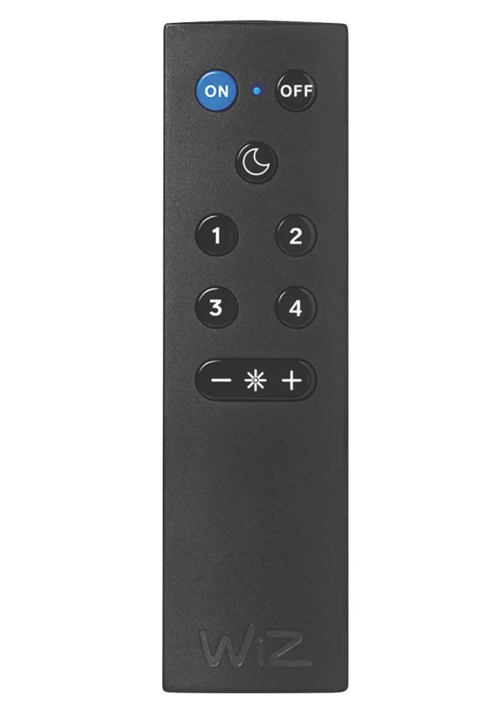 WiZ Smart Lighting Remote Control Black Screwfix