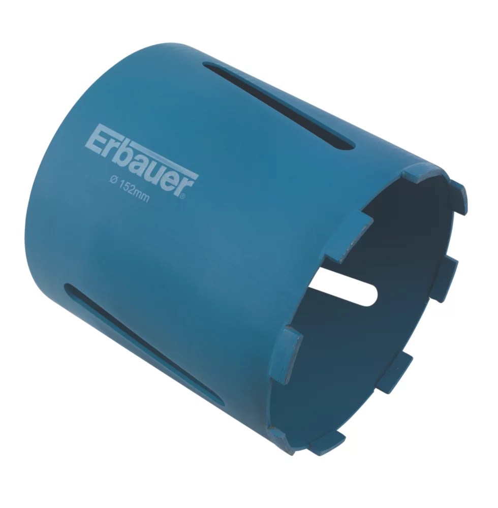 Erbauer Diamond Core Drill Bit 152mm Screwfix