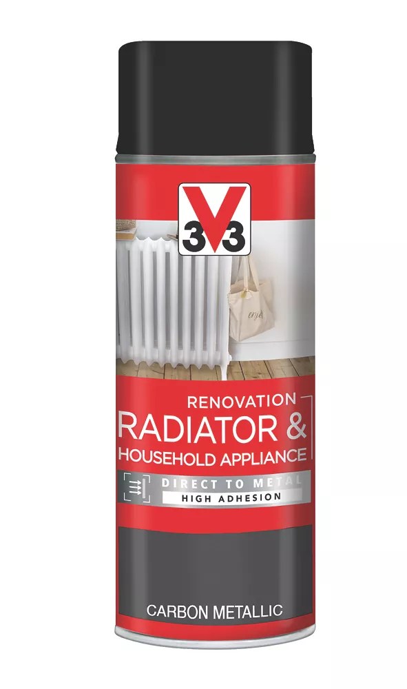 V33 400ml Carbon Metallic Heat Resistant Radiator & Appliance Spray