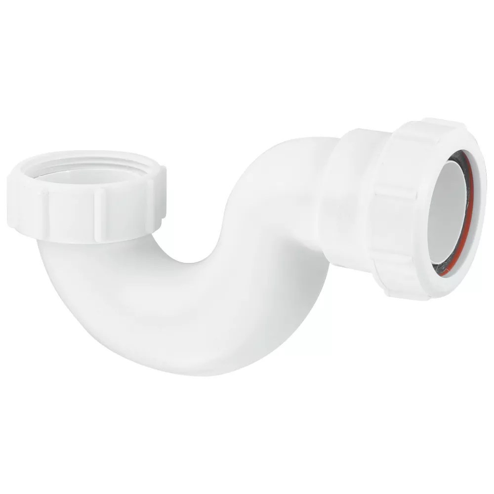 McAlpine P10 Bath Trap White 32mm Screwfix