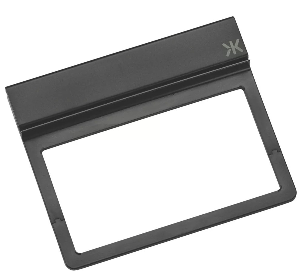 Knightsbridge 2GPHBK 2Gang Phone Holder Black Screwfix