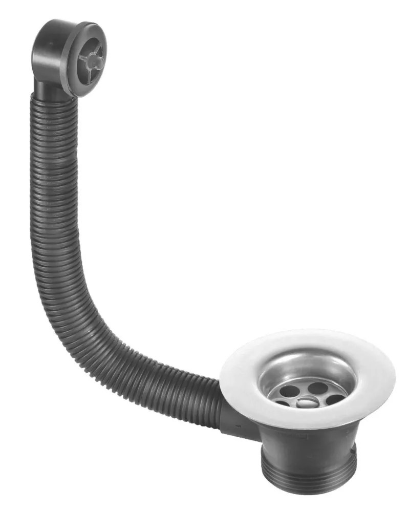 McAlpine Sink Waste & Overflow 10" Screwfix
