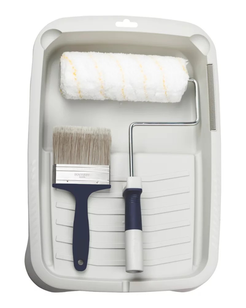 Fortress Trade 9" Exterior Decorating Set 4 Pieces Screwfix